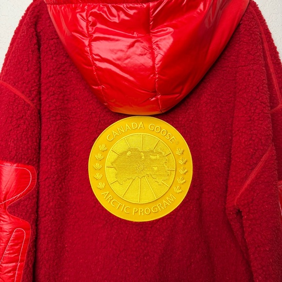 NEW Canada Goose x Pyer Moss Branded Wool-Blend Anorak Jacket - Picture 7 of 13